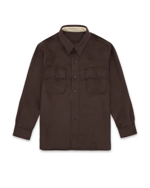Cpo2.0 Overshirt In Lana E Cashmere  sold by Fortela