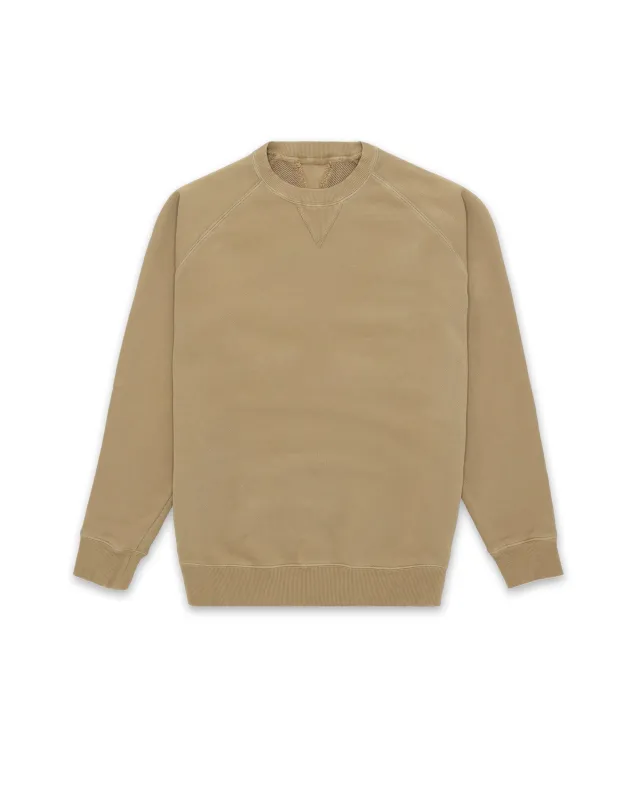 Harvard Felpa Girocollo in Jersey Felpato con taglio Raglan made by Fortela