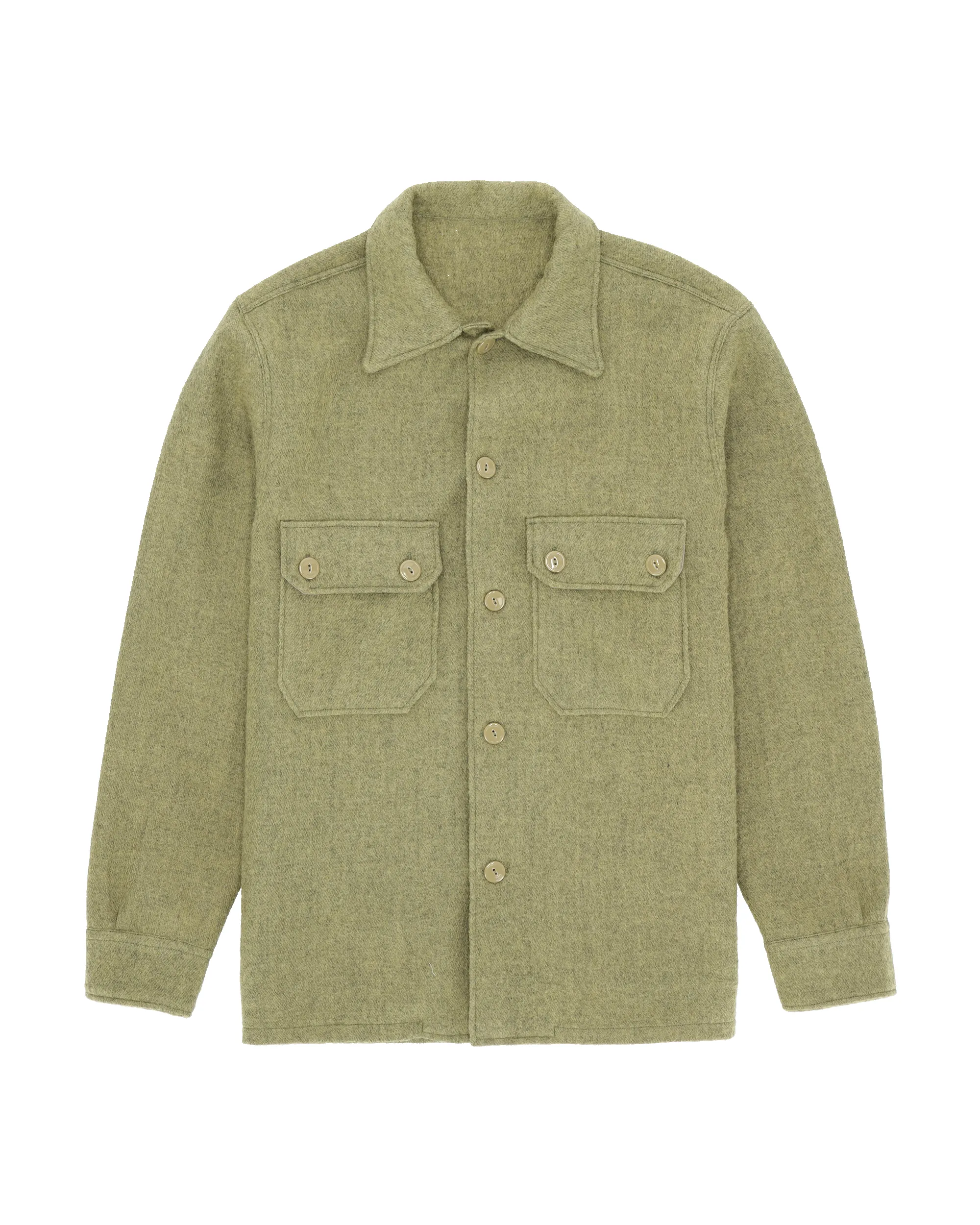 Pepper Overshirt In Lana sold by Fortela