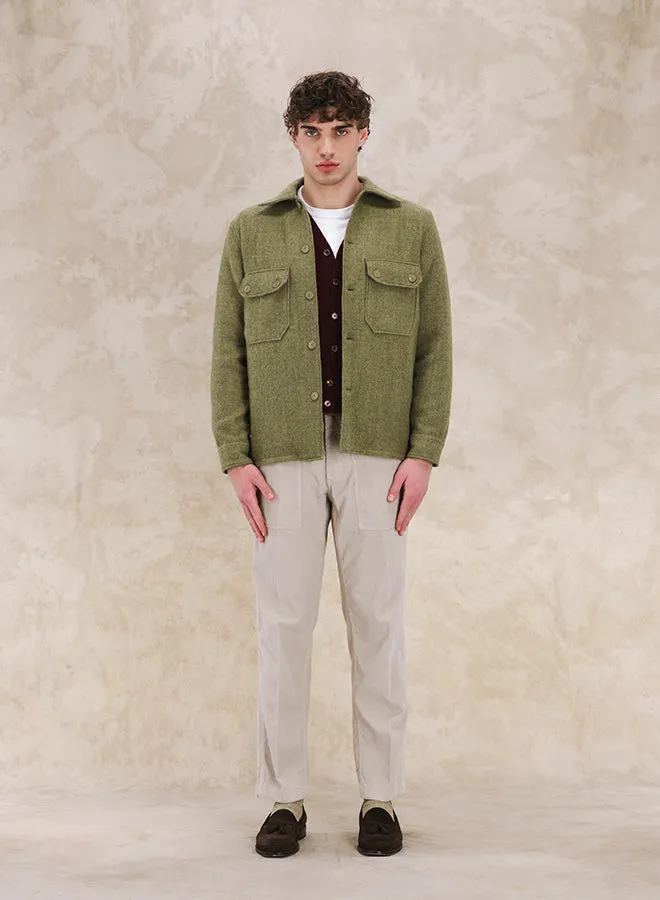 Pepper Overshirt In Lana sold by Fortela product image thumbnail 5