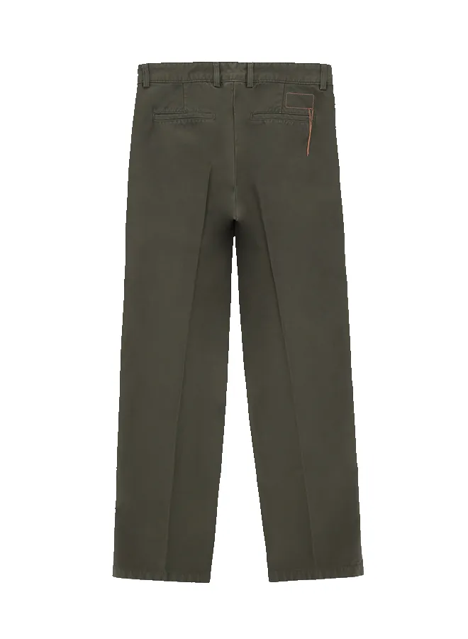 Maine Pantaloni In Canvas di Cotone Rovesciato sold by Fortela product image thumbnail 2