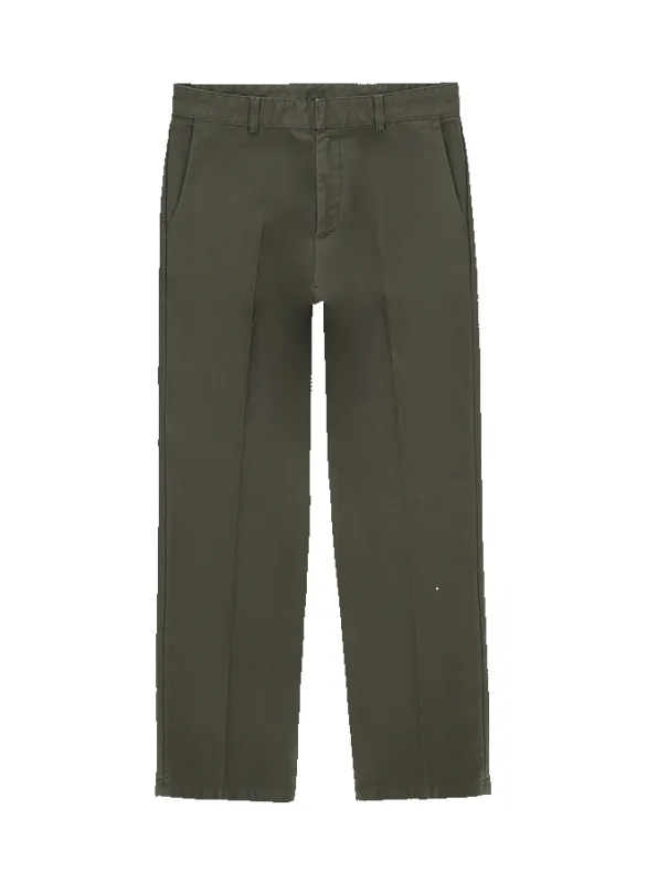 Maine Pantaloni In Canvas di Cotone Rovesciato made by Fortela