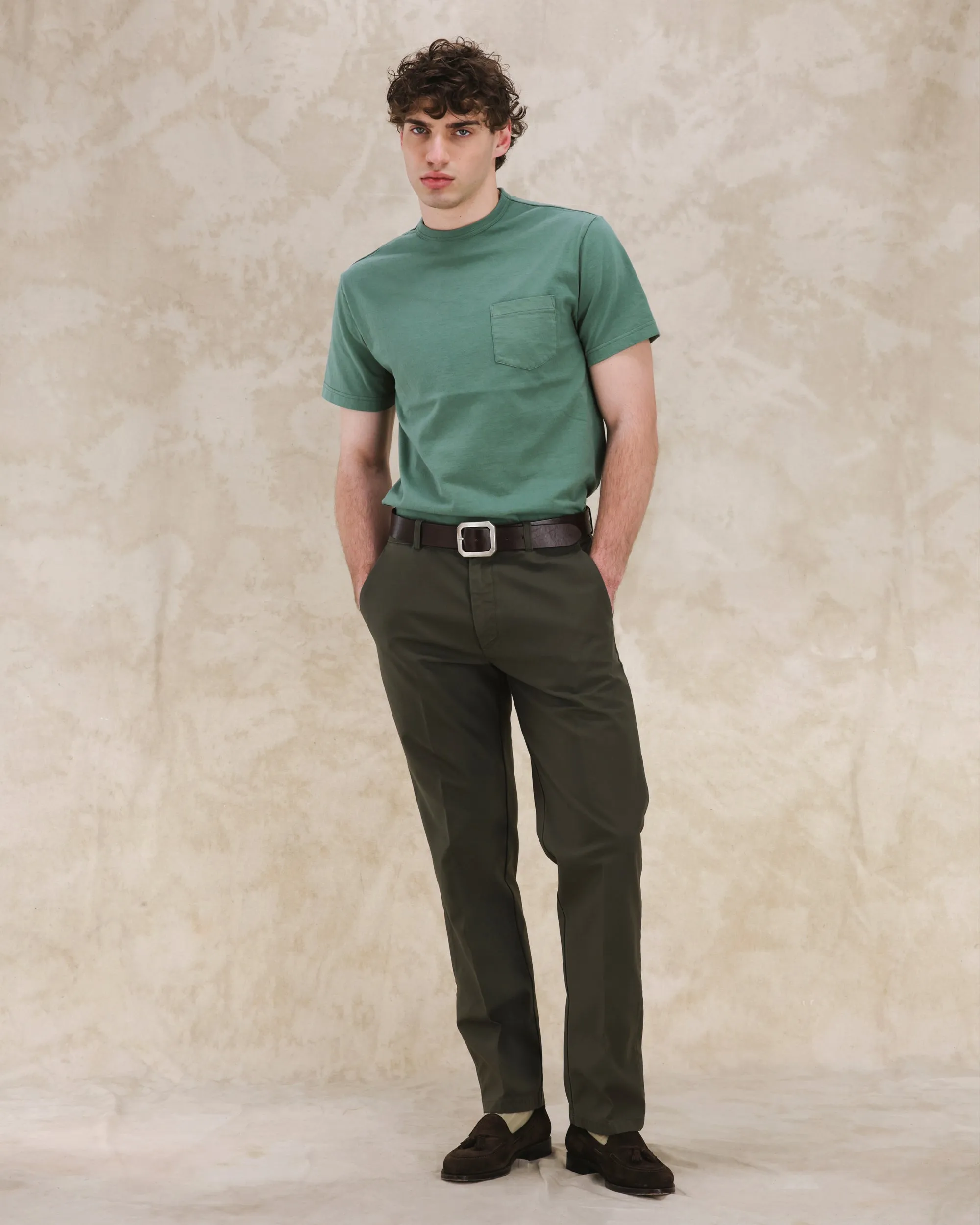 Maine Pantaloni In Canvas di Cotone Rovesciato sold by Fortela product image thumbnail 5