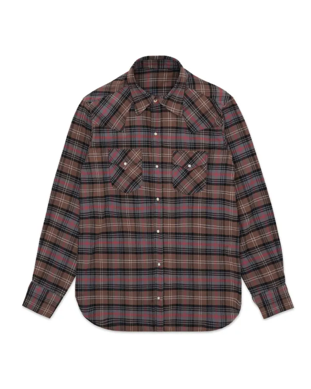 Ntex Camicia Texana In Cotone A Quadri sold by Fortela