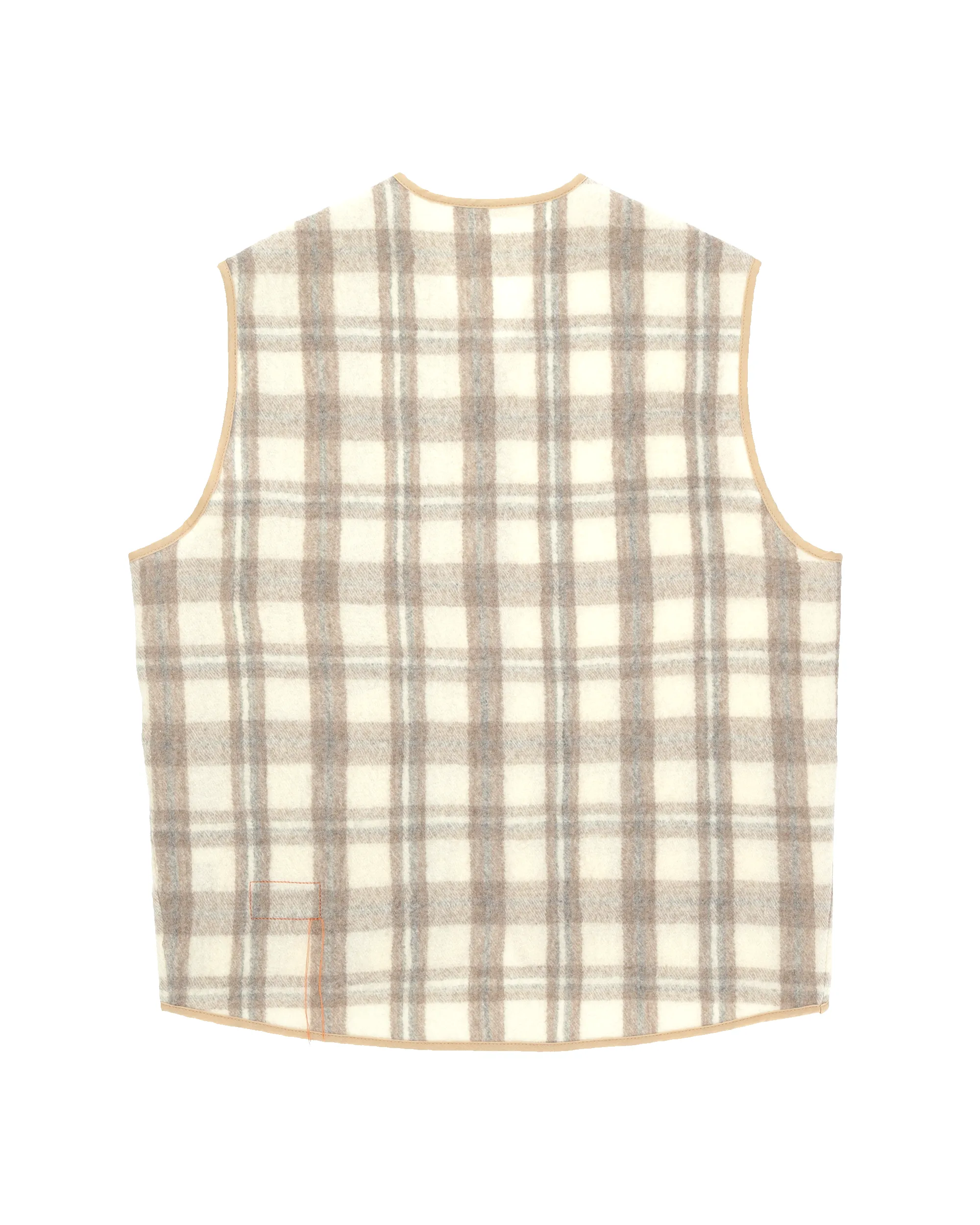 Sherpavest Gilet In Lana A Quadri sold by Fortela product image thumbnail 2