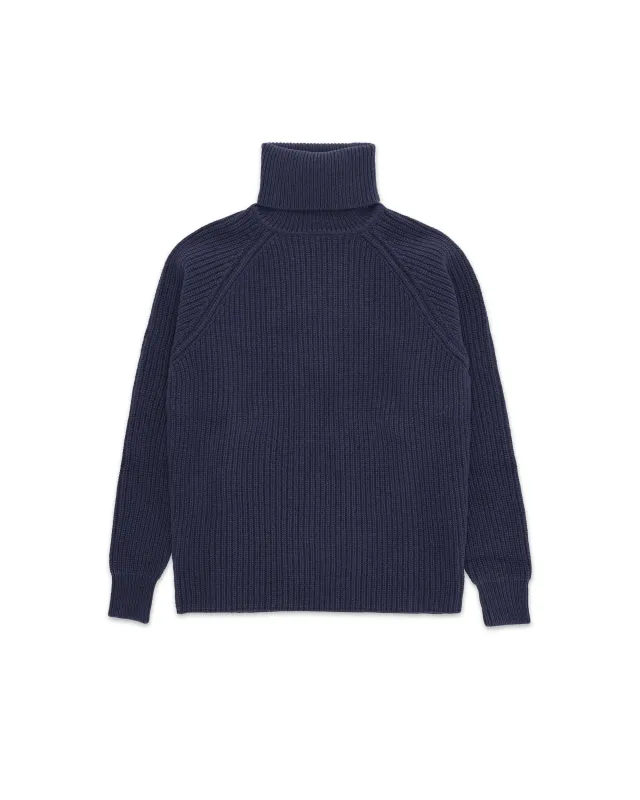 Oslo Maglione Collo Alto In Lana Merino sold by Fortela