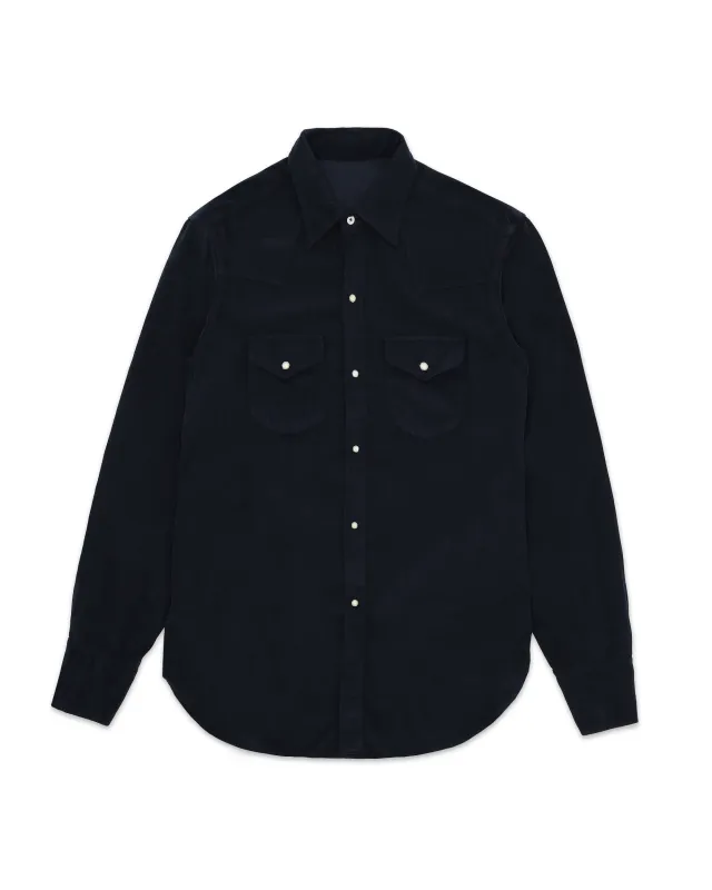 Ntex Camicia Texana In Velluto sold by Fortela