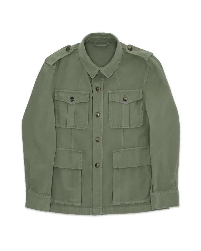 Owen Giacca Sahariana In Moleskin sold by Fortela