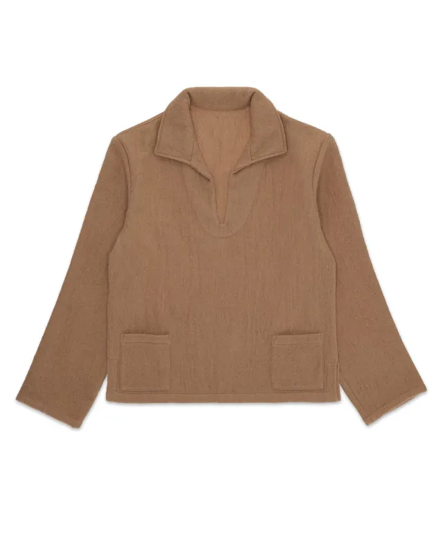 Franco2 Maglione In Lana con Scollo a V made by Fortela