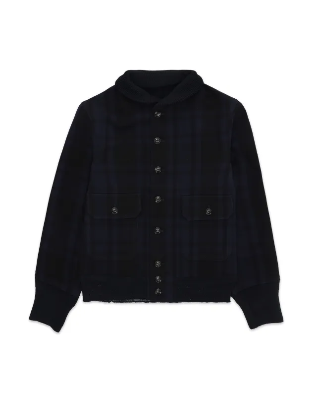 Nimiz Bomber In Misto Lana made by Fortela