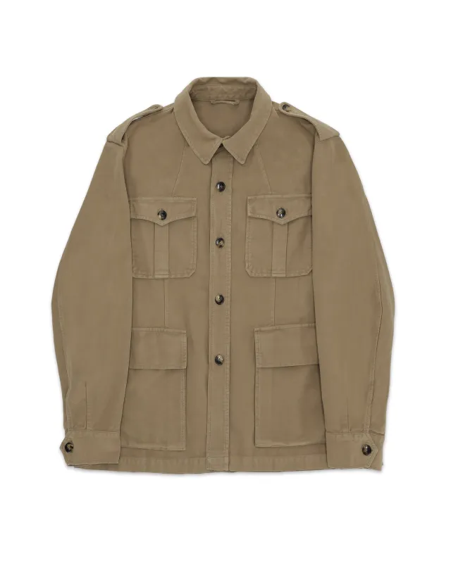 Owen Giacca Sahariana In Moleskin sold by Fortela