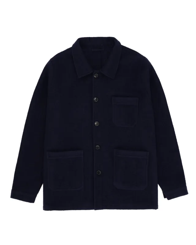 Fergus Workjacket In Lana Brushed made by Fortela