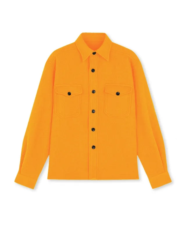 Kenny Overshirt In Lana made by Fortela