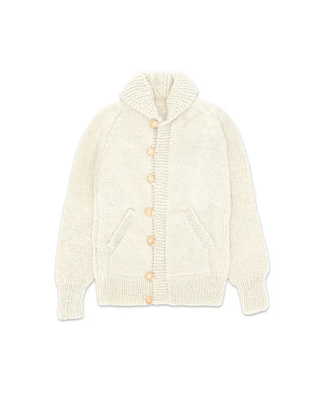 Chamula Cardigan in Lana Merino sold by Fortela