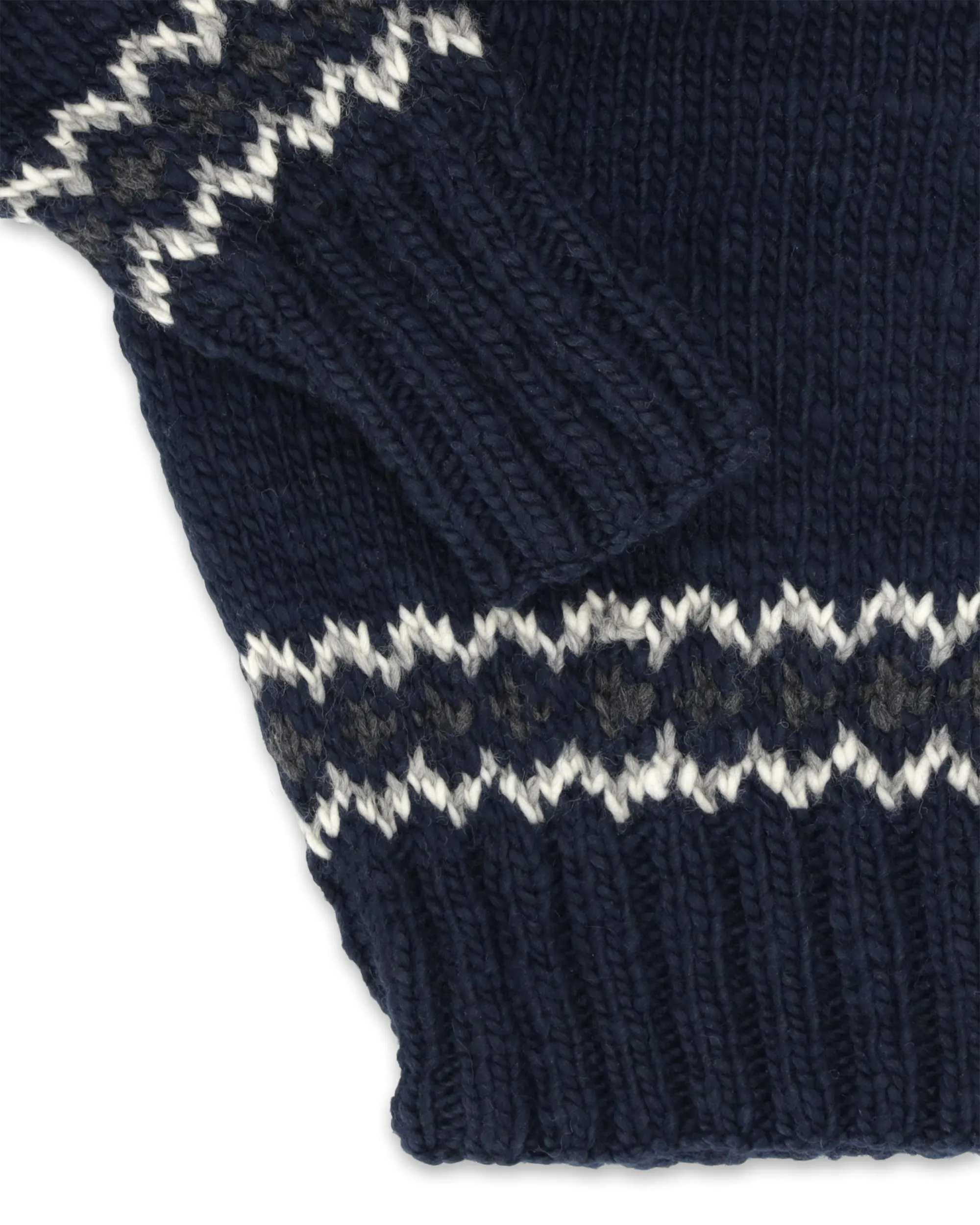 Chamula Pullover in Lana Merino con motivo Navajo sold by Fortela product image thumbnail 4