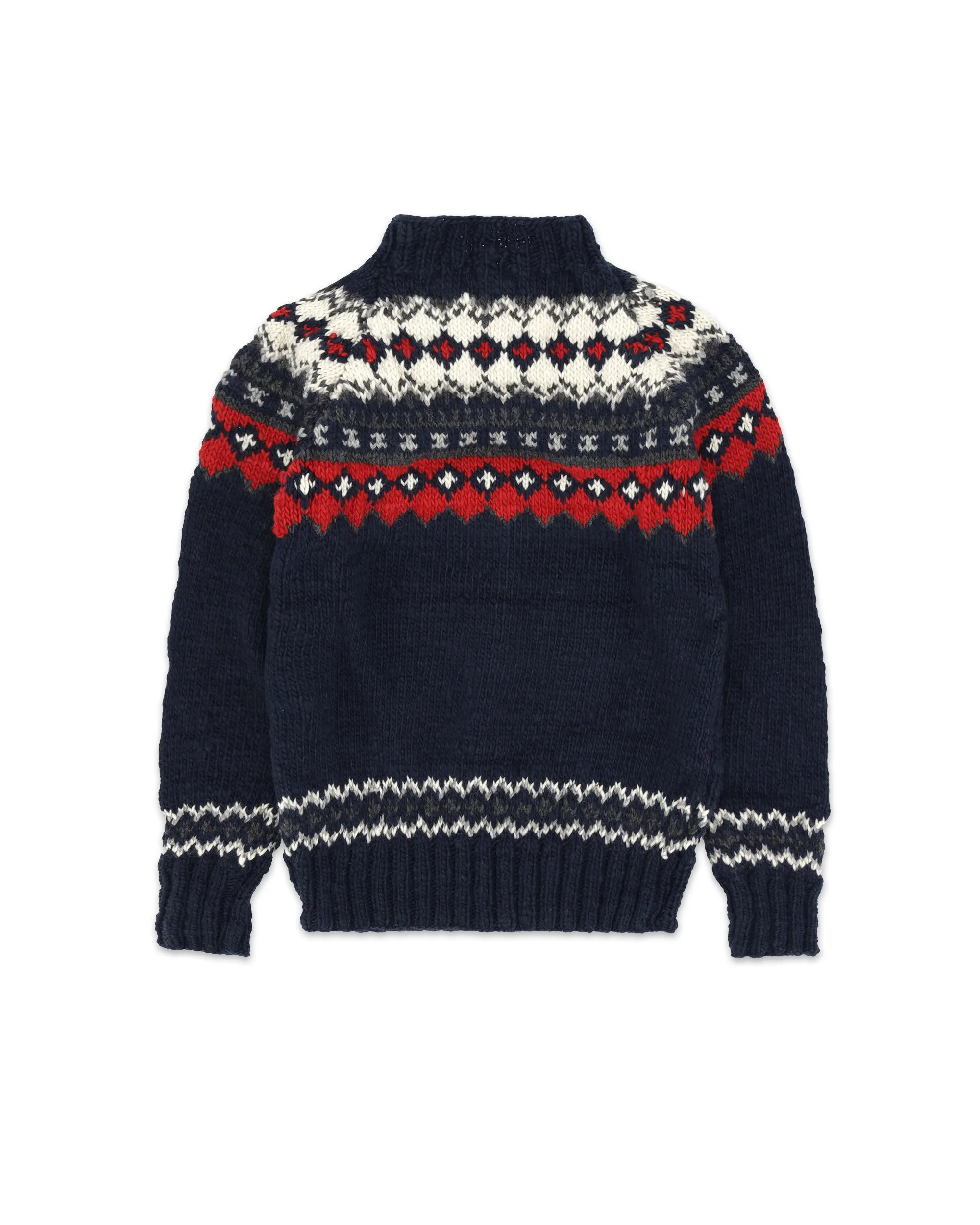 Chamula Pullover in Lana Merino con motivo Navajo sold by Fortela product image thumbnail 2