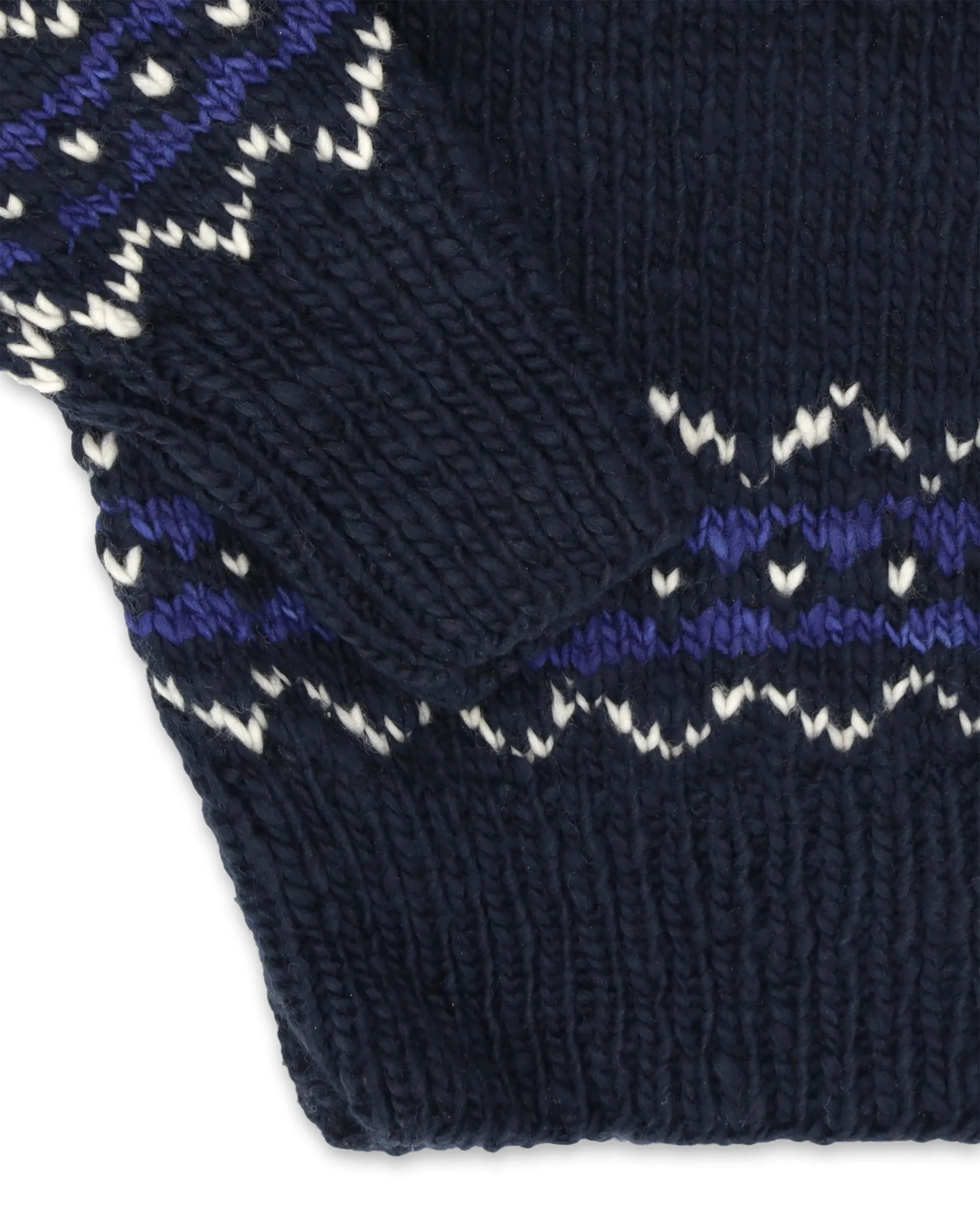 Chamula Cardigan in Lana Merino con Motivo Navajo sold by Fortela product image thumbnail 4