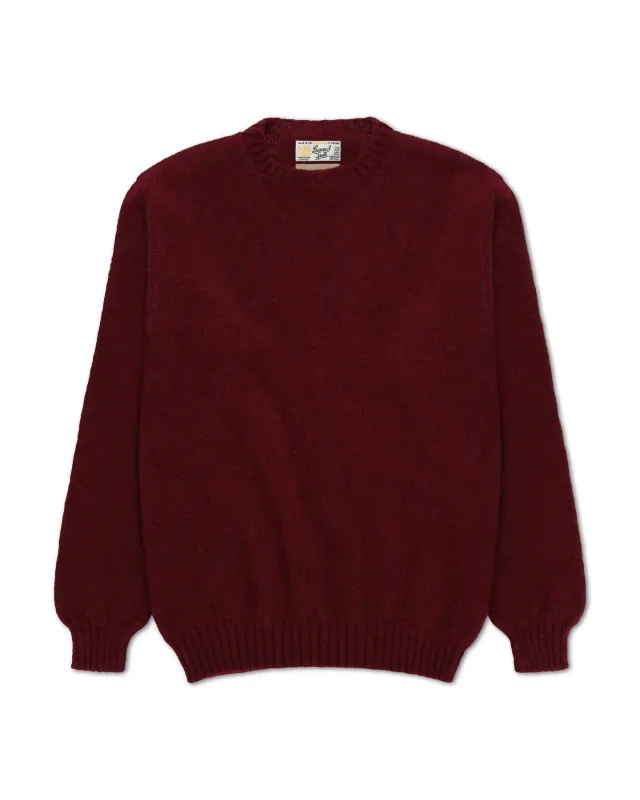 Shetlandcrewneck Maglione Girocollo In Lana made by Fortela