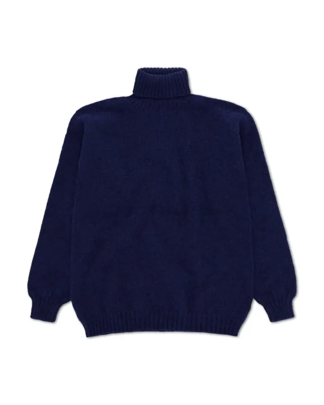 Shetlandturtleneck Maglione Collo Alto In Lana made by Fortela