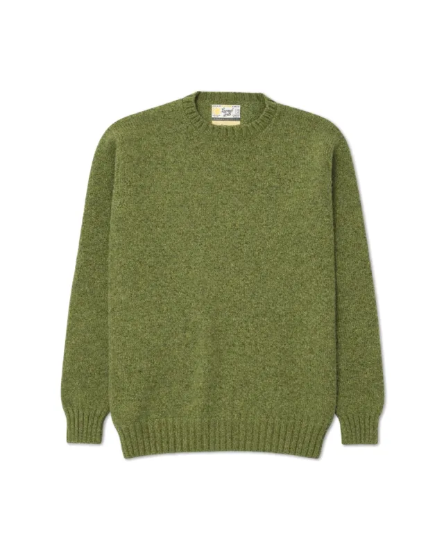 Shetlandcrewneck Maglione Girocollo In Lana made by Fortela