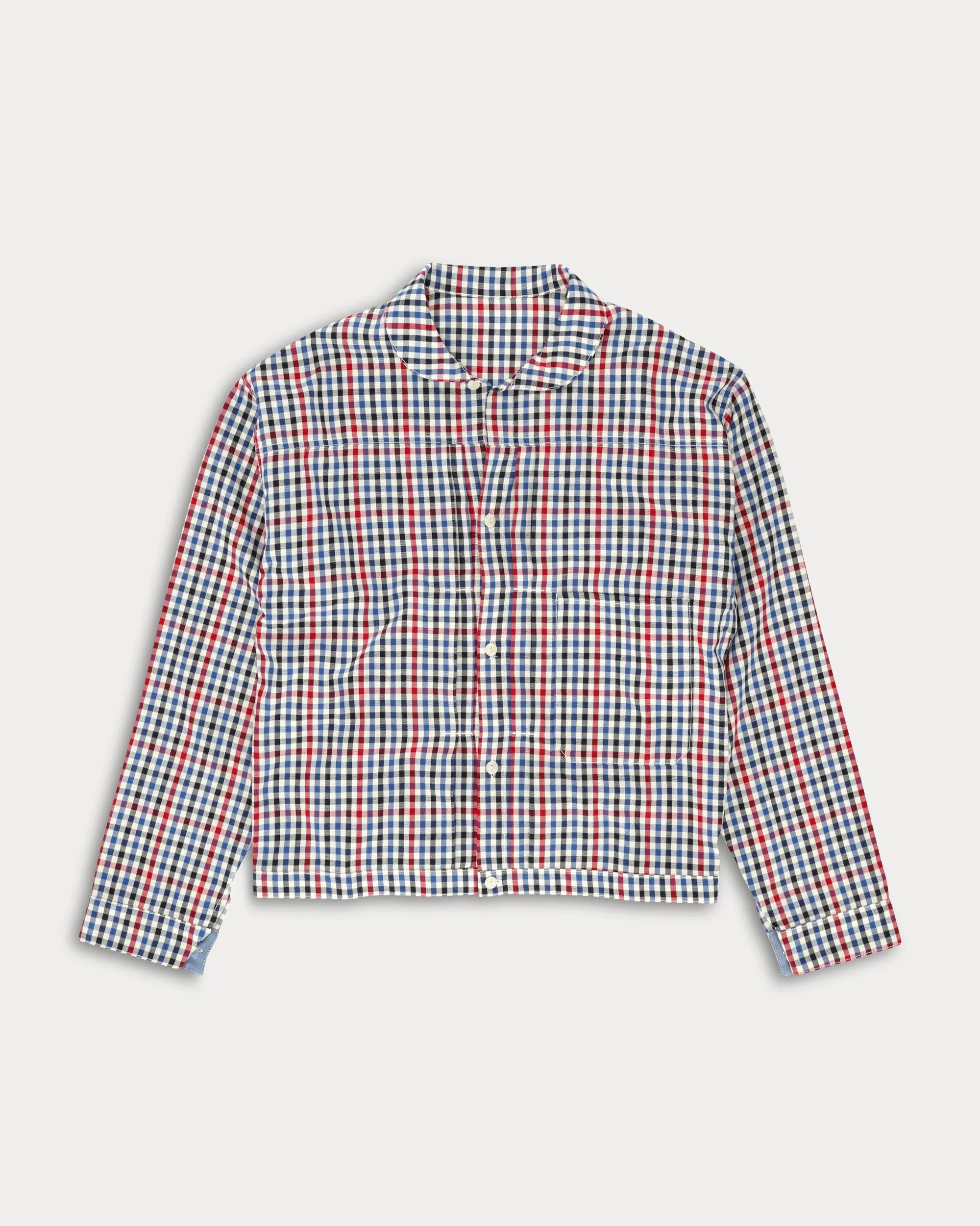 Peter Giacca in Cotone con motivo a Quadri sold by Fortela