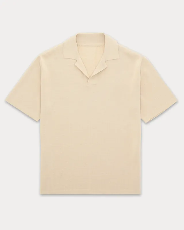 Adrien Polo In Maglia Di Cotone Scollo V made by Fortela