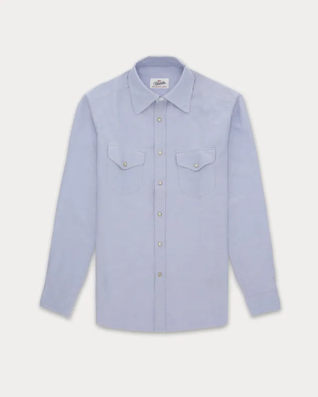 Tex Camicia Texana in Cotone Oxford made by Fortela