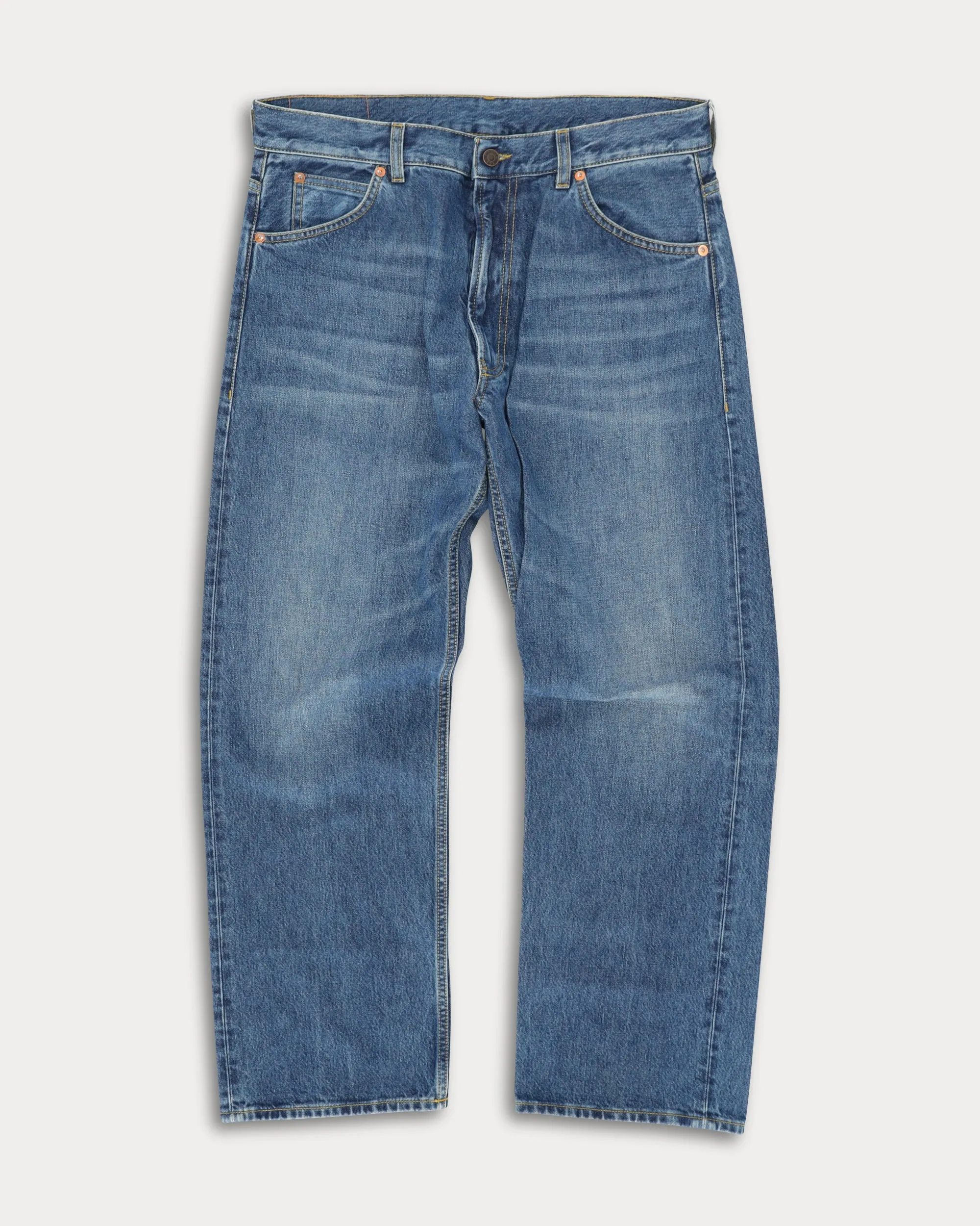 944 Jason Denim 5 Tasche A Vita Alta Stone Wash - L29'' sold by Fortela