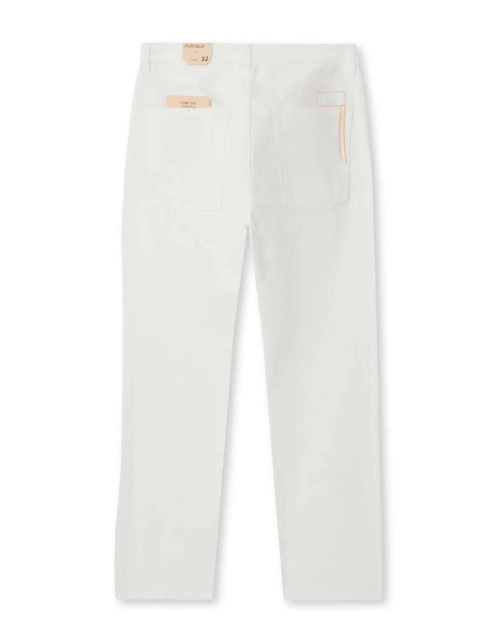 965 John Japan Denim Cimosato Tasche Regular Fit White - L33'' sold by Fortela product image thumbnail 2