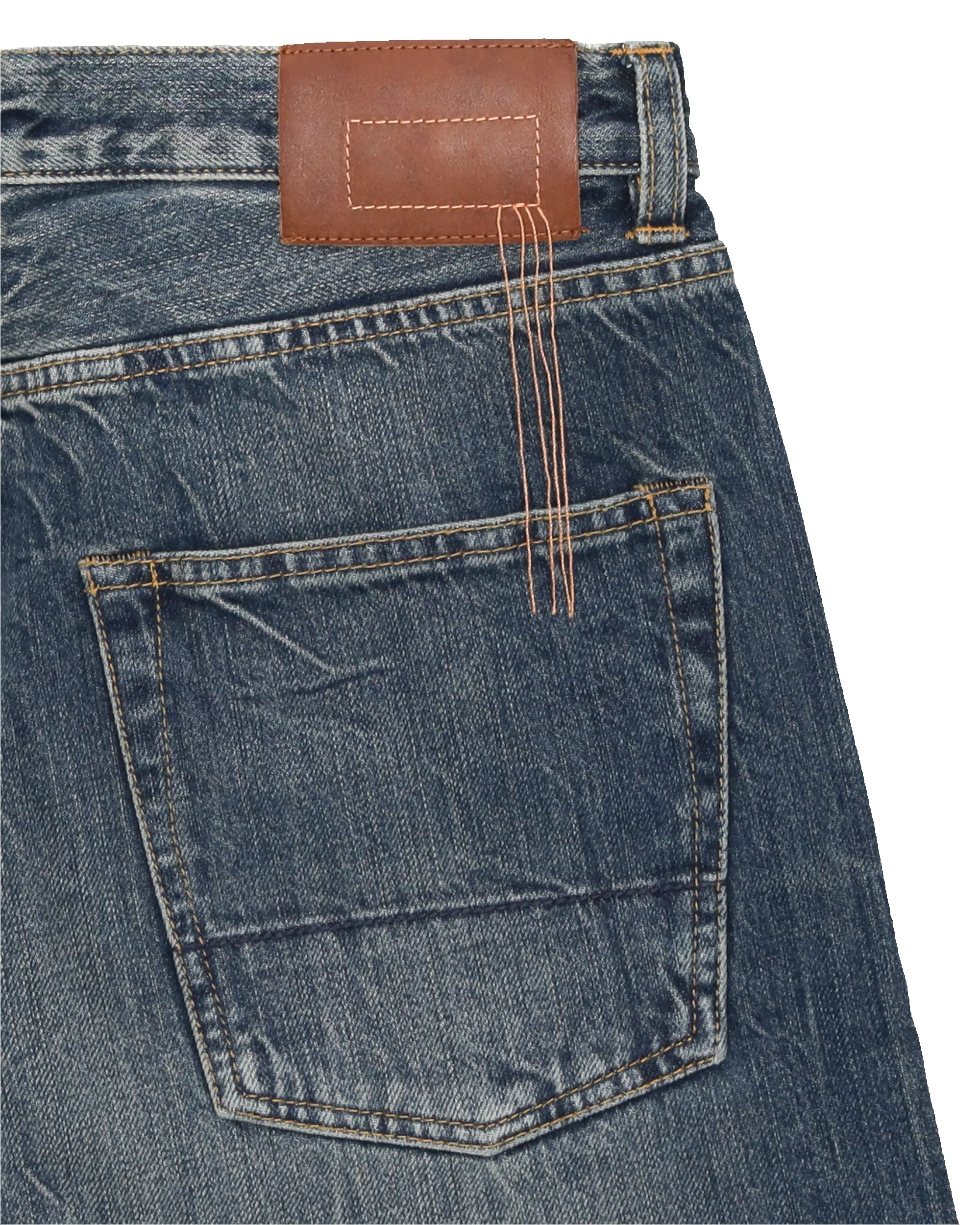 965 John Japan Denim Cimosato 5 Tasche Regular Fit Stone Wash - L29'' sold by Fortela product image thumbnail 4