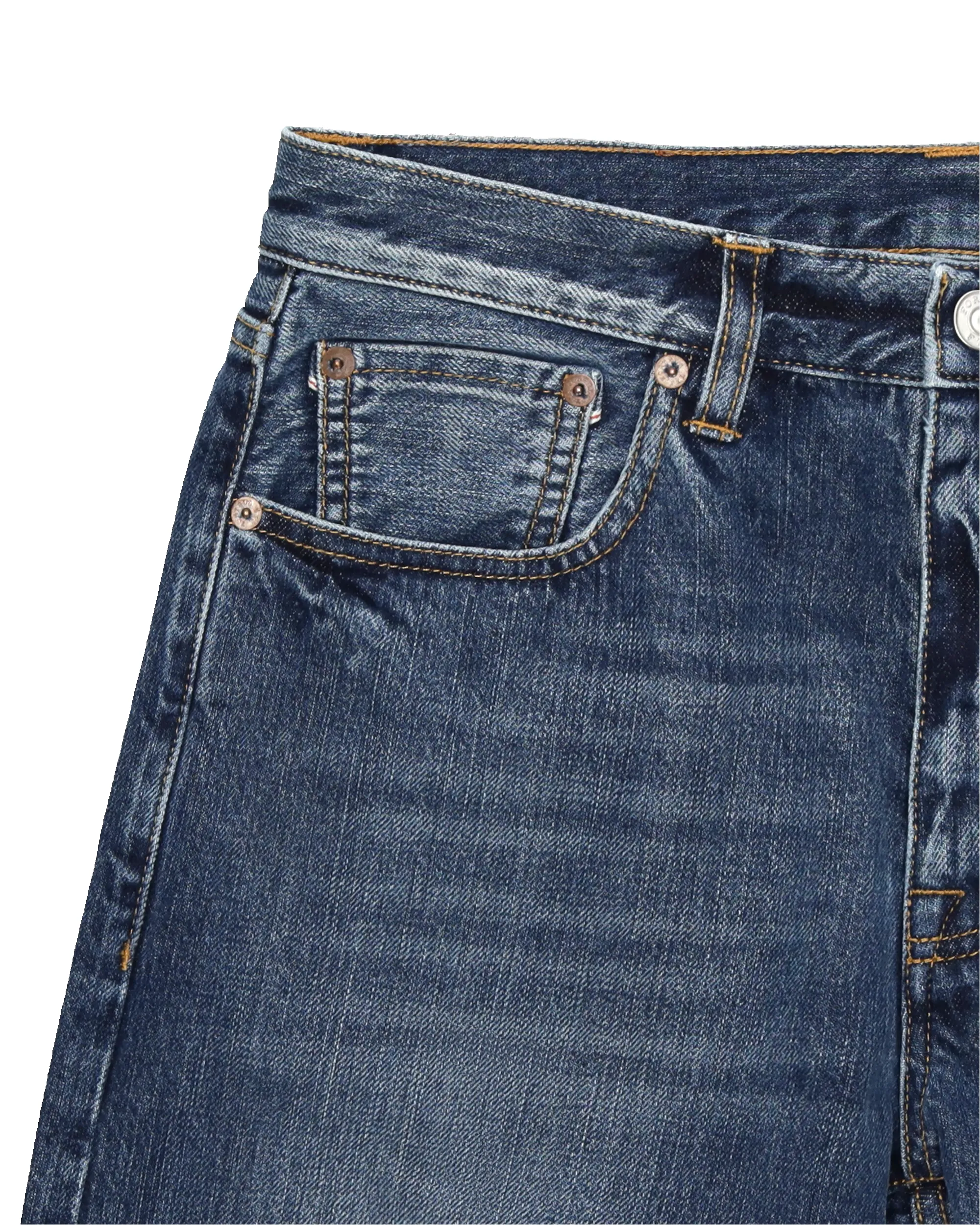 965 John Japan Denim Cimosato 5 Tasche Regular Fit Stone Wash - L29'' sold by Fortela product image thumbnail 3