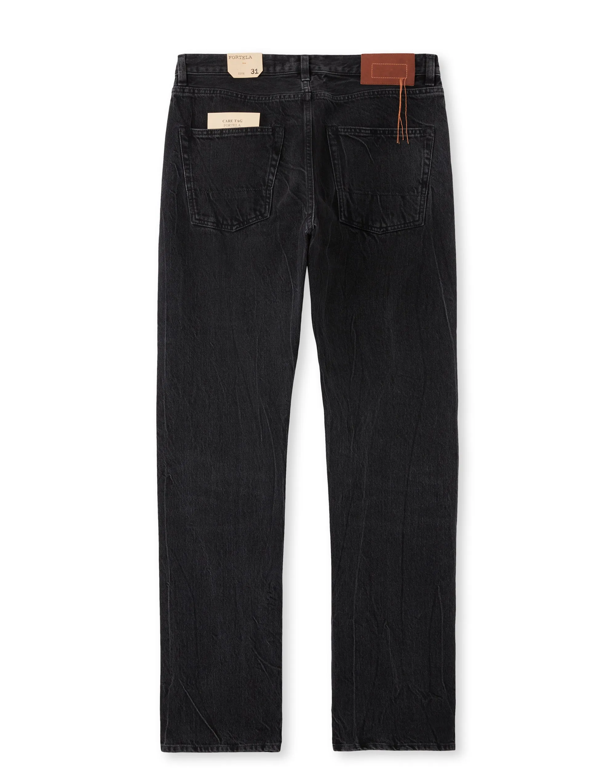 965 John Japan Denim Cimosato 5 Tasche Regular Fit Grey - L33'' sold by Fortela product image thumbnail 2