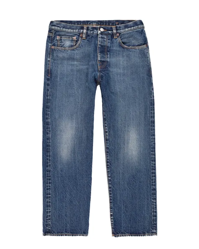 965 John Japan Denim Cimosato 5 Tasche Slim Fit Custom Wash - L33'' made by Fortela