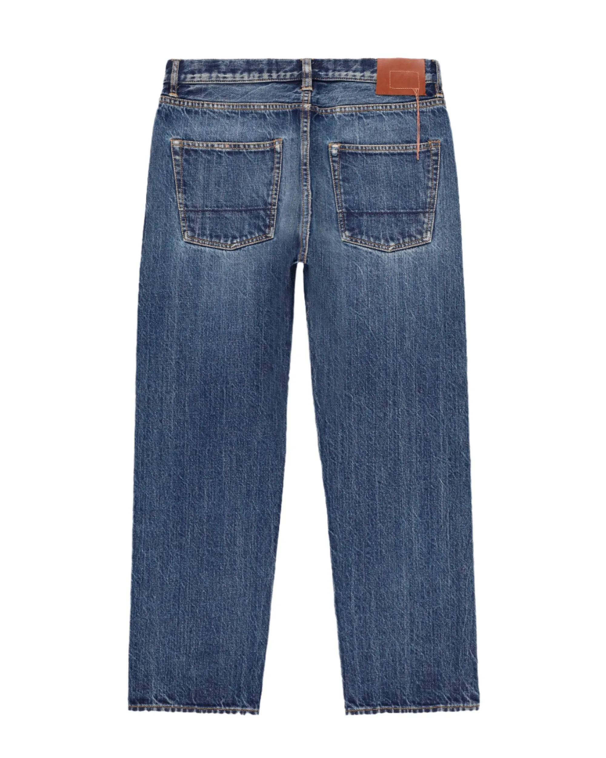 965 John Japan Denim Cimosato 5 Tasche Slim Fit Custom Wash - L33'' sold by Fortela product image thumbnail 2