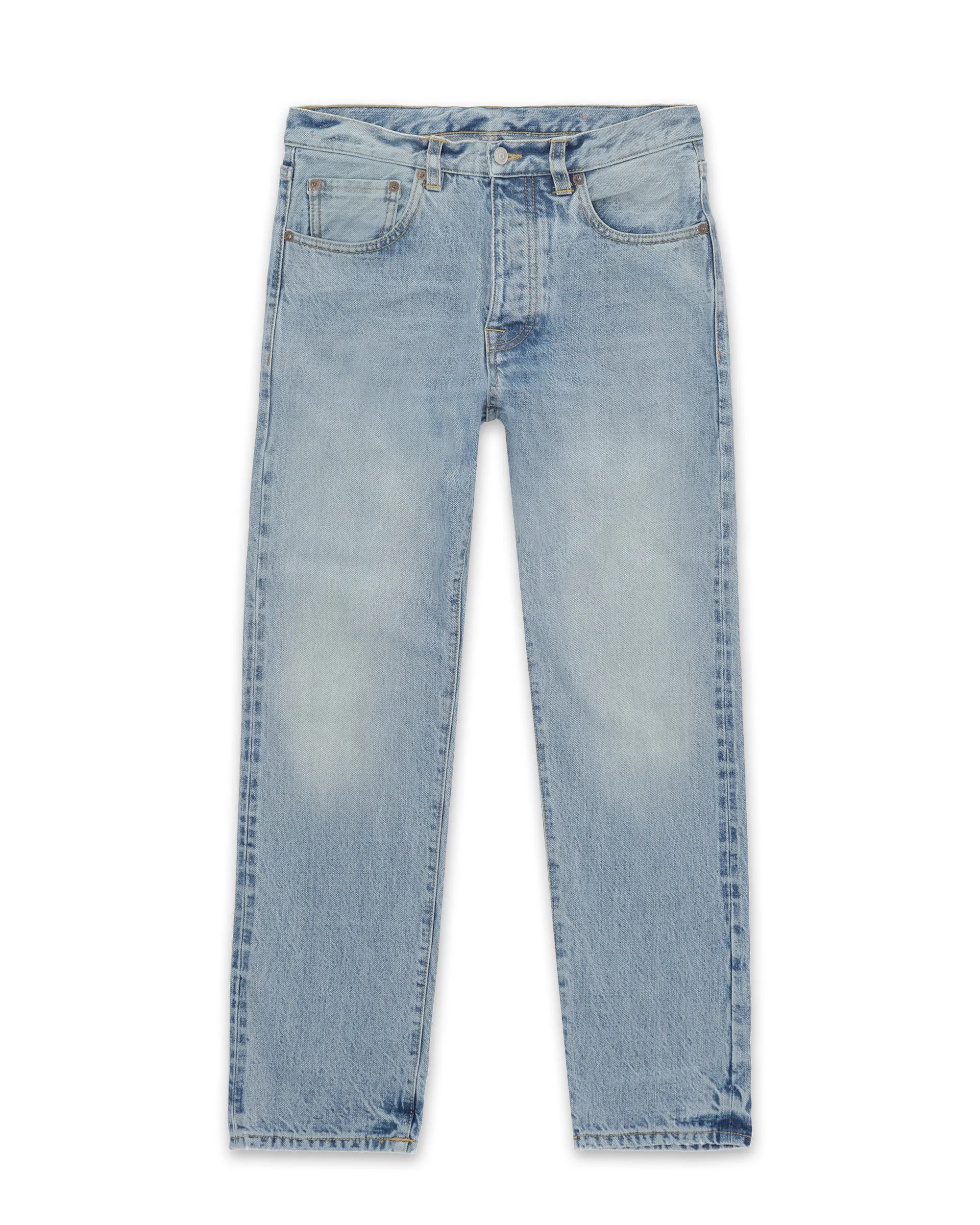 965 John Japan Denim Cimosato 5 Tasche Regular Fit Bleach Wash - L33'' sold by Fortela