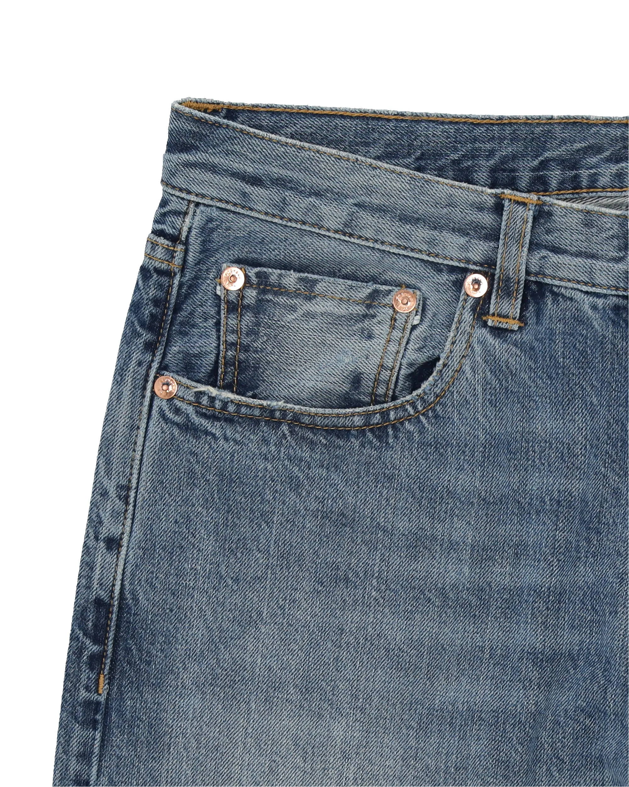 965 John Japan Denim Cimosato 5 Tasche Slim Fit Stone Wash - L33'' sold by Fortela product image thumbnail 3