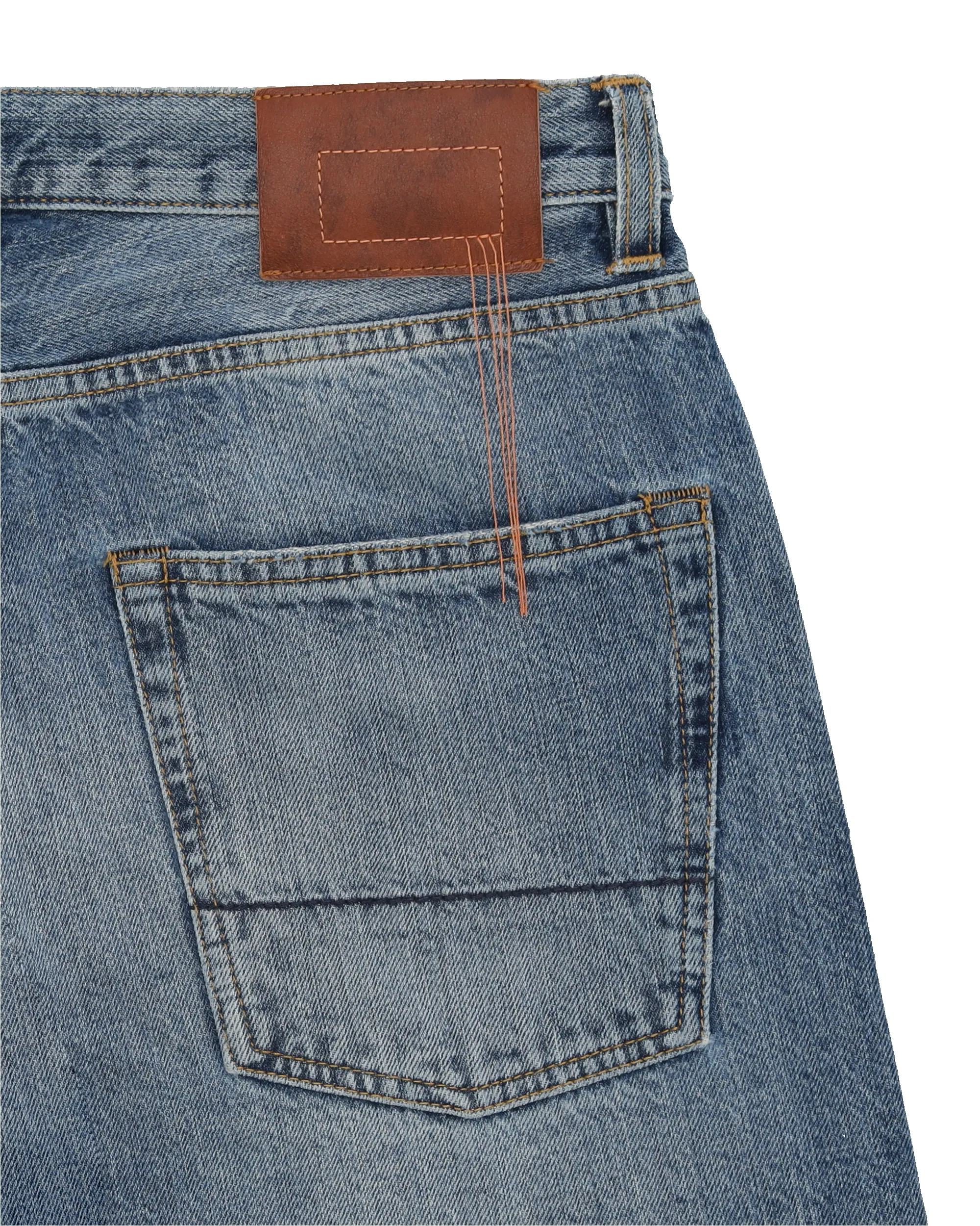 965 John Japan Denim Cimosato 5 Tasche Slim Fit Stone Wash - L33'' sold by Fortela product image thumbnail 4