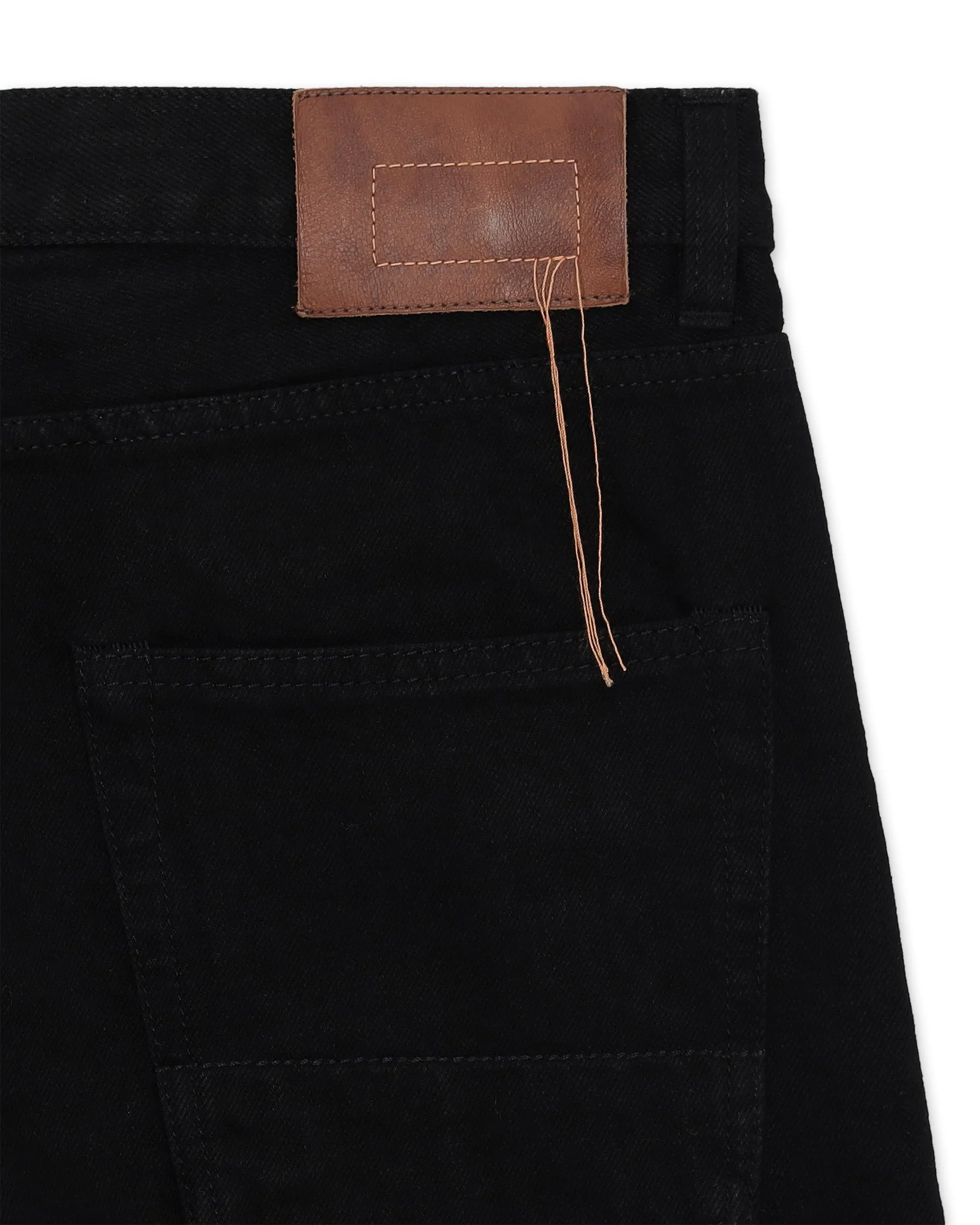 965 John Japan Denim Cimosato 5 Tasche Regular Fit Black - L33'' sold by Fortela product image thumbnail 4