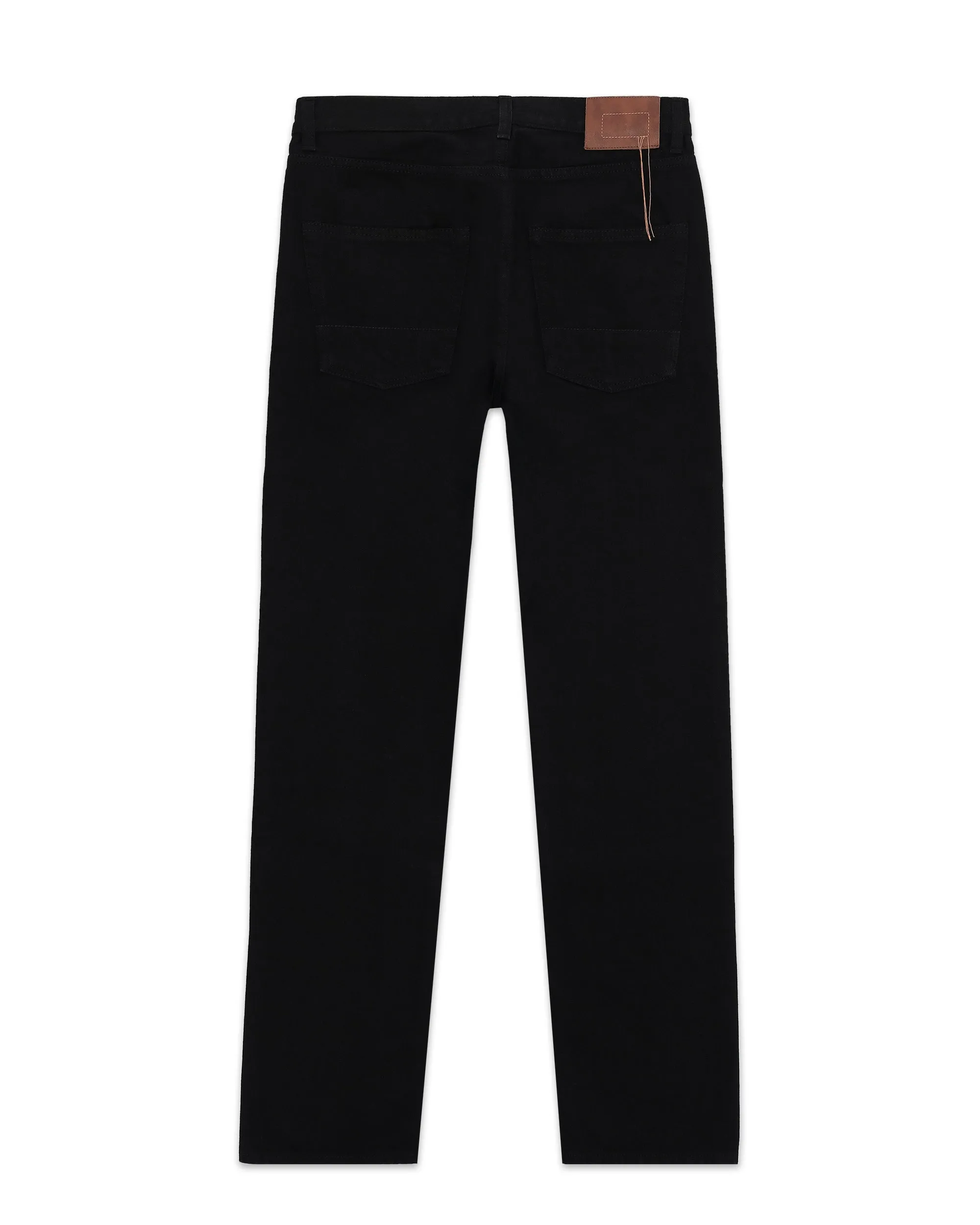 965 John Japan Denim Cimosato 5 Tasche Regular Fit Black - L33'' sold by Fortela product image thumbnail 2