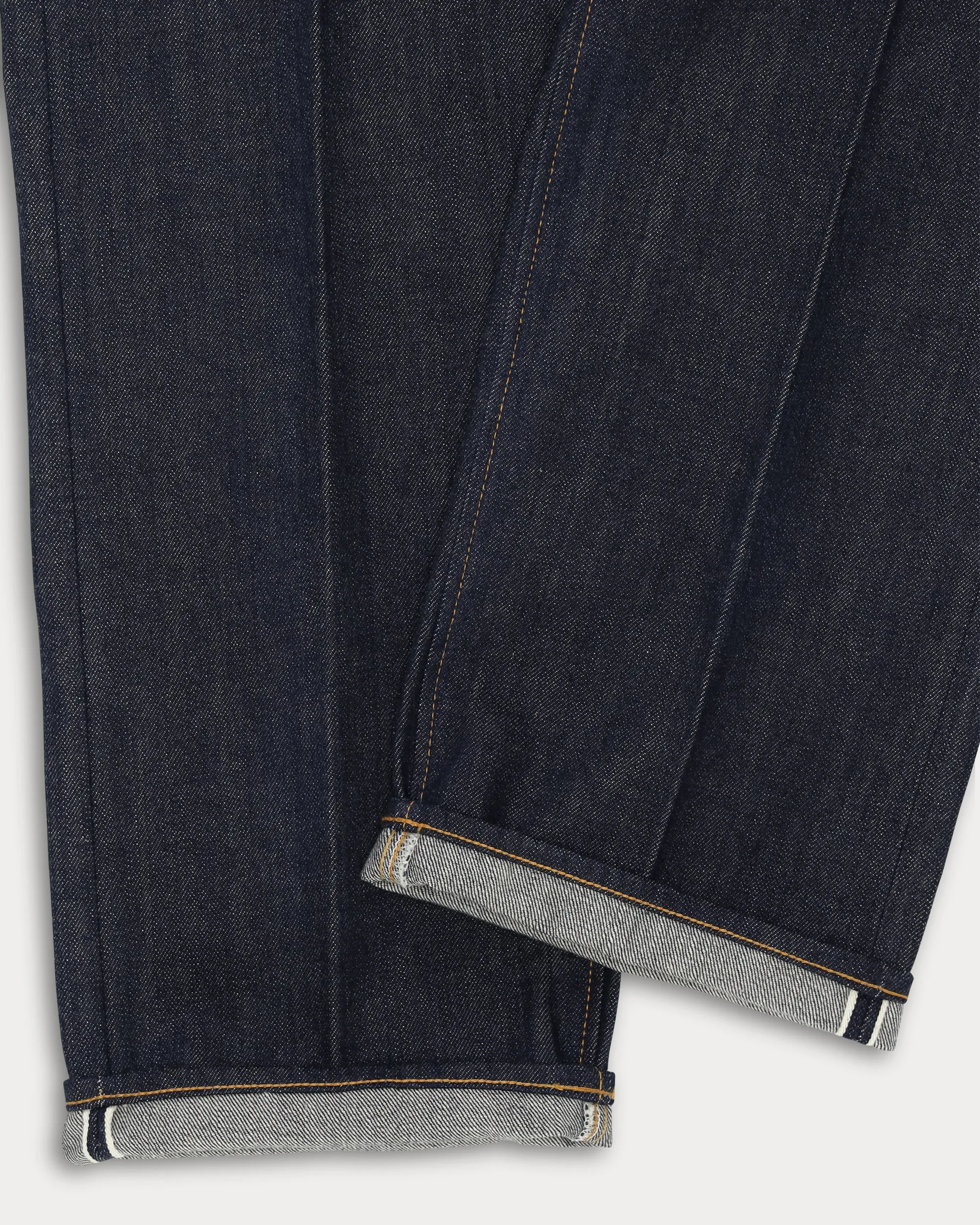 914 Leo Japan Denim Cimosato 5 Tasche Regular Fit Raw - L33'' sold by Fortela product image thumbnail 5