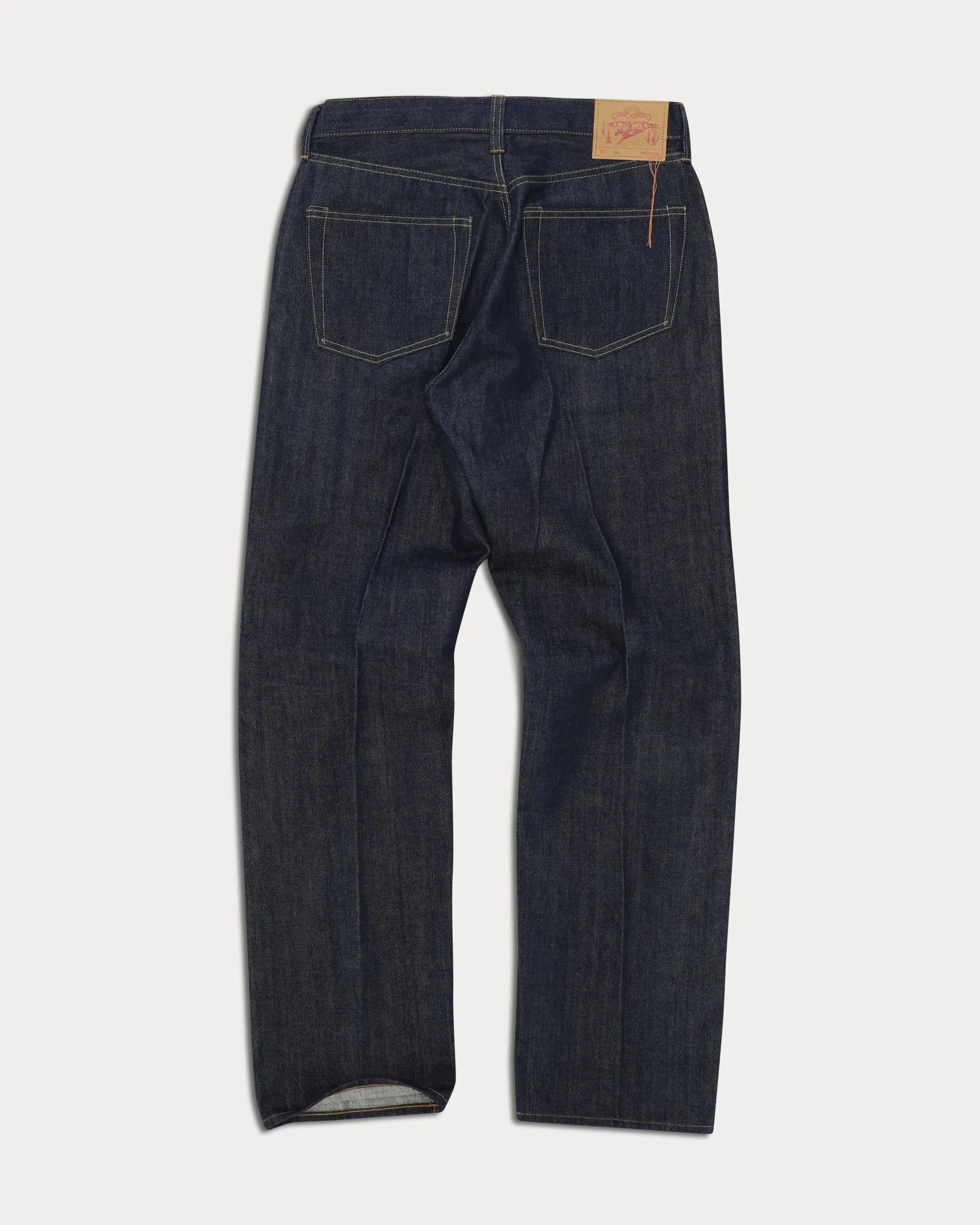 914 Leo Japan Denim Cimosato 5 Tasche Regular Fit Raw - L33'' sold by Fortela product image thumbnail 2