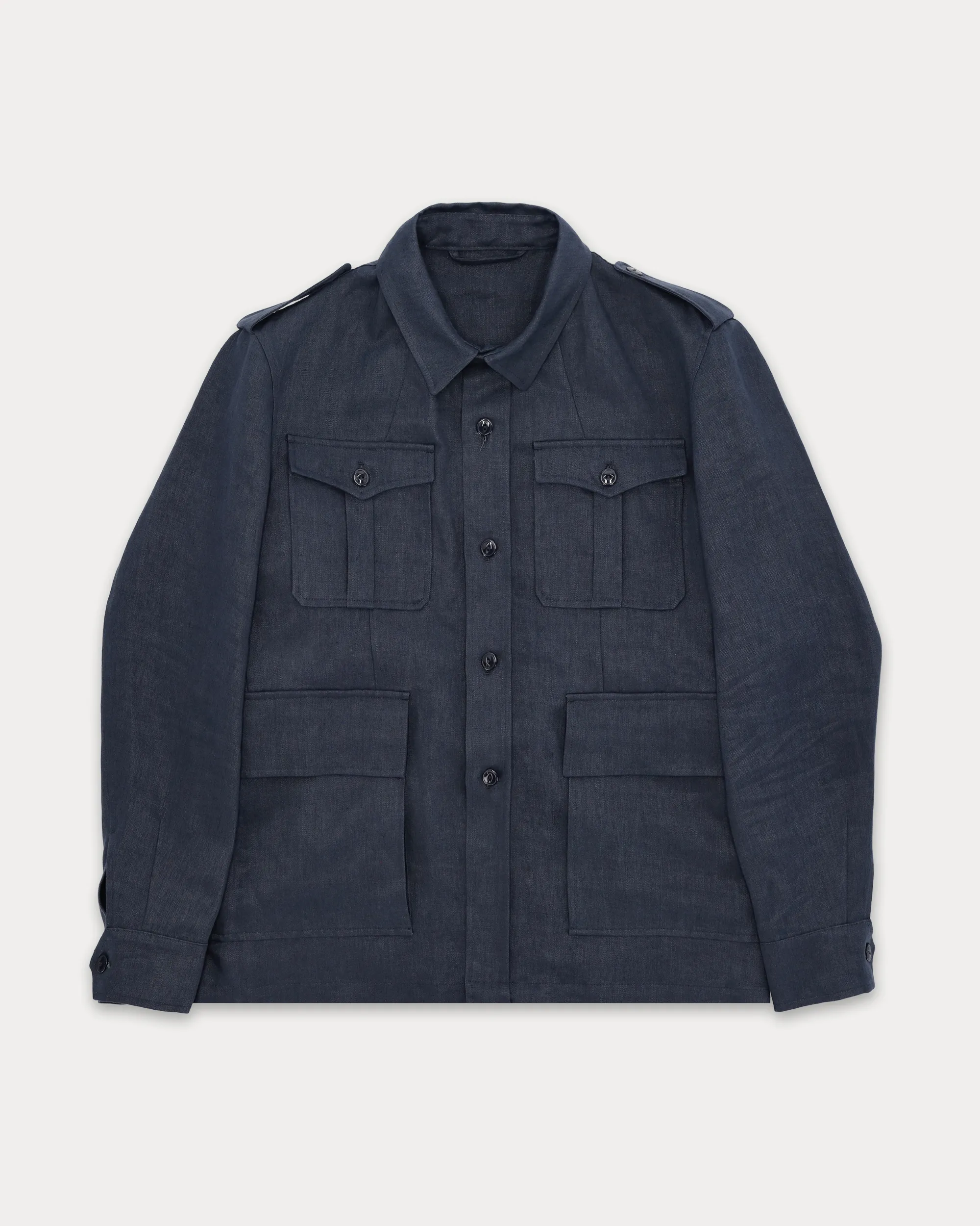 Owen Giacca Sahariana In Lino sold by Fortela