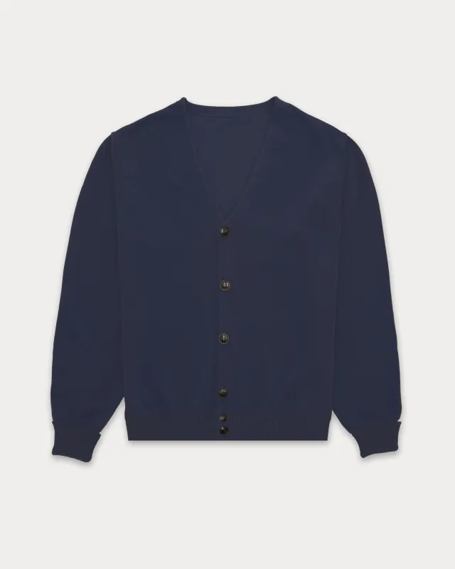 Oliver Cardigan In Maglia Di Cotone made by Fortela