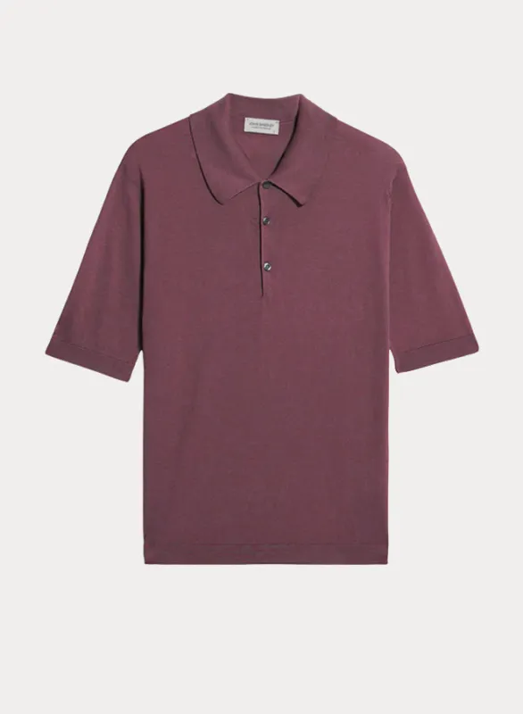 Isis Polo In Maglia Manica Corta made by John Smedley