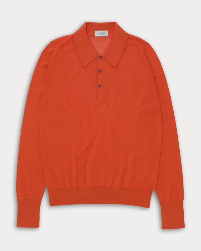 Finchley Polo In Maglia Di Cotone made by John Smedley
