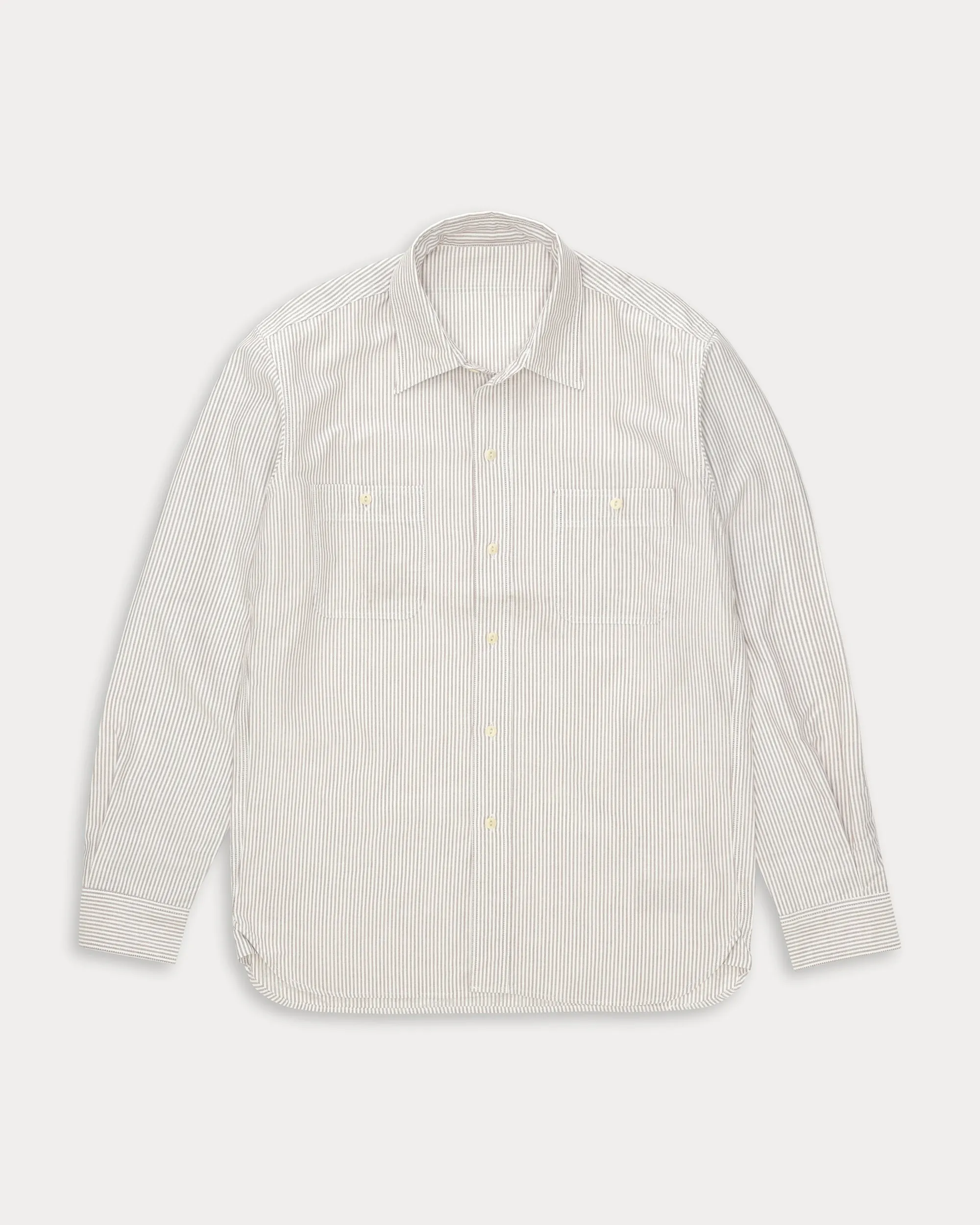 Work Camicia In Cotone Oxford A Righe sold by Fortela