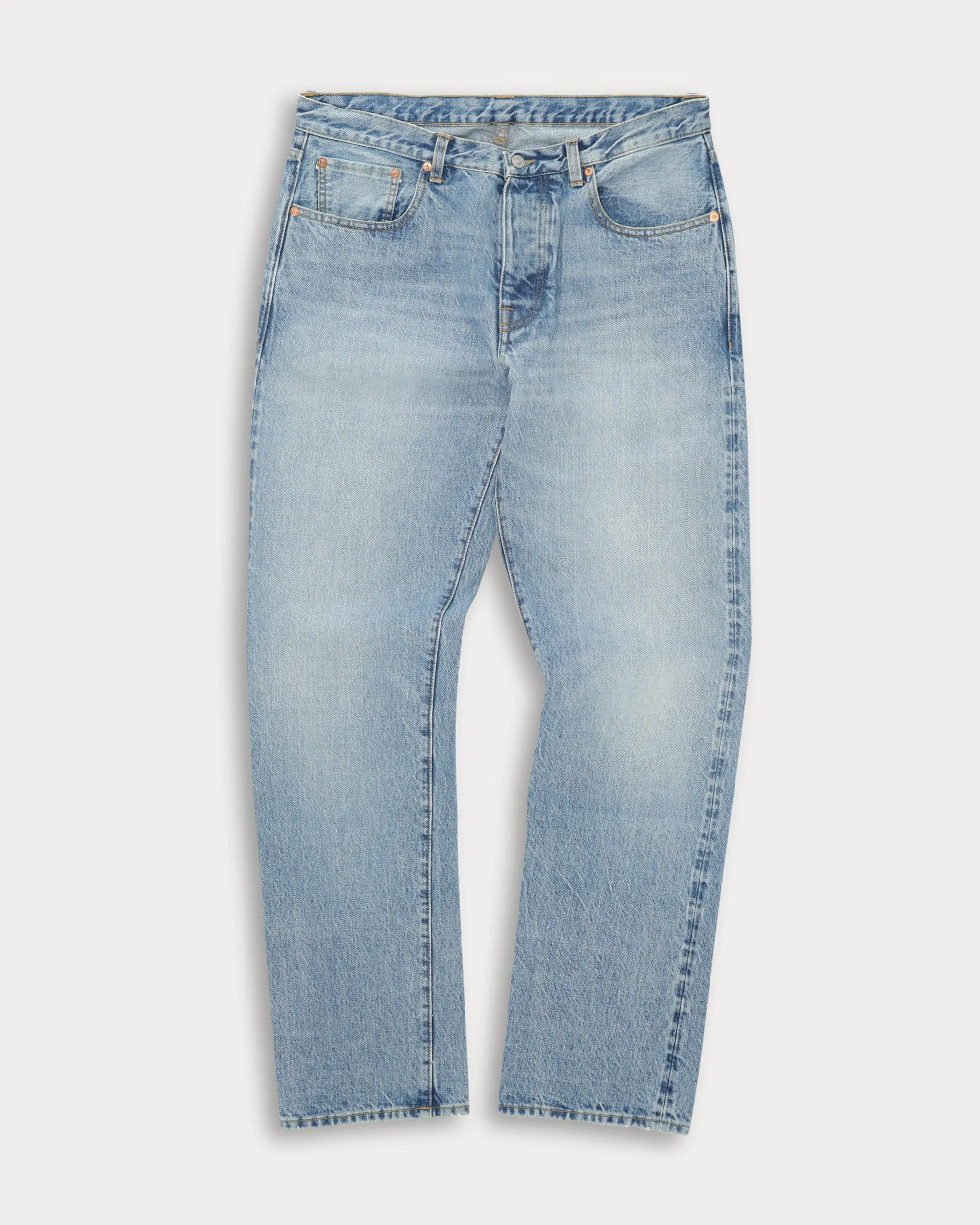 965 John Japan Denim Cimosato 5 Tasche Regular Fit Custom Wash - L33'' sold by Fortela