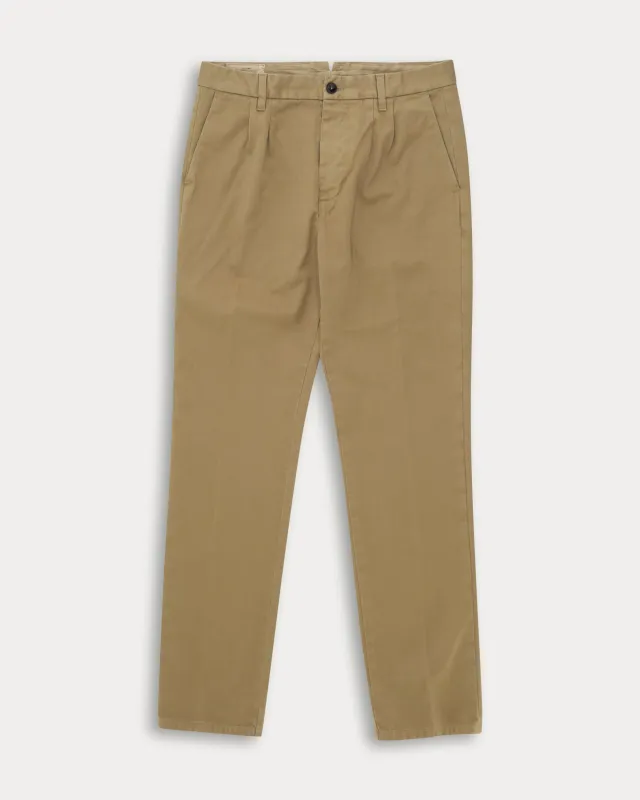 Pences Pantaloni Con Pences In Herringbone made by Fortela