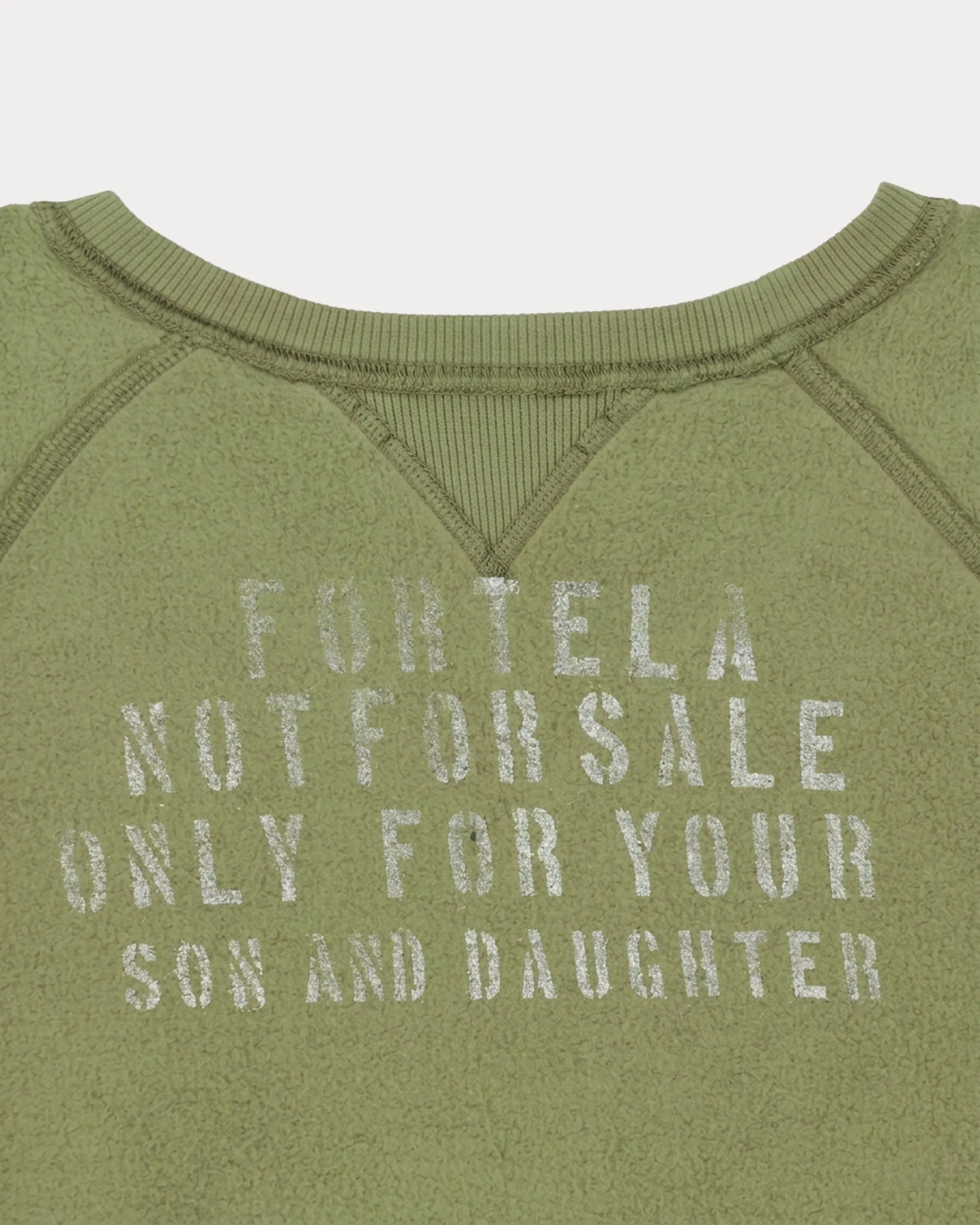 Harvard Felpa Girocollo in Jersey Garzato con taglio Raglan sold by Fortela product image thumbnail 5