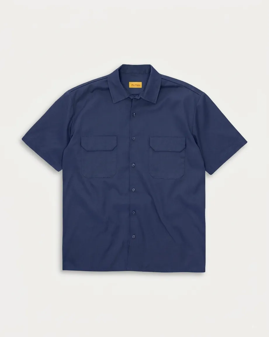 Hap Camicia Manica Corta in Twill sold by Fortela